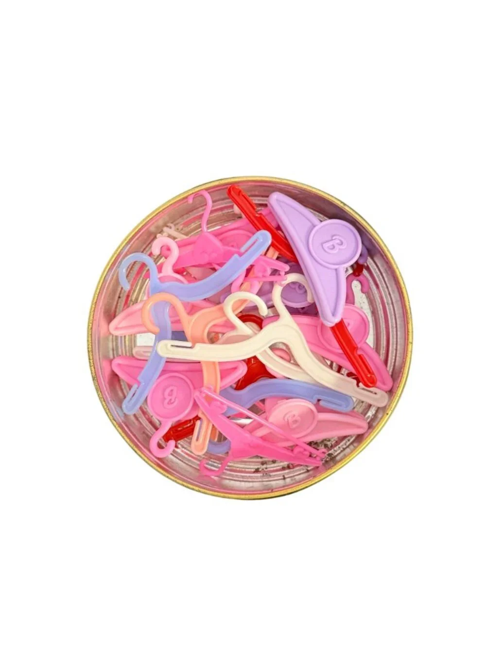 Vintage Barbie Doll Case With Doll Clothing & Accessories By Mattel